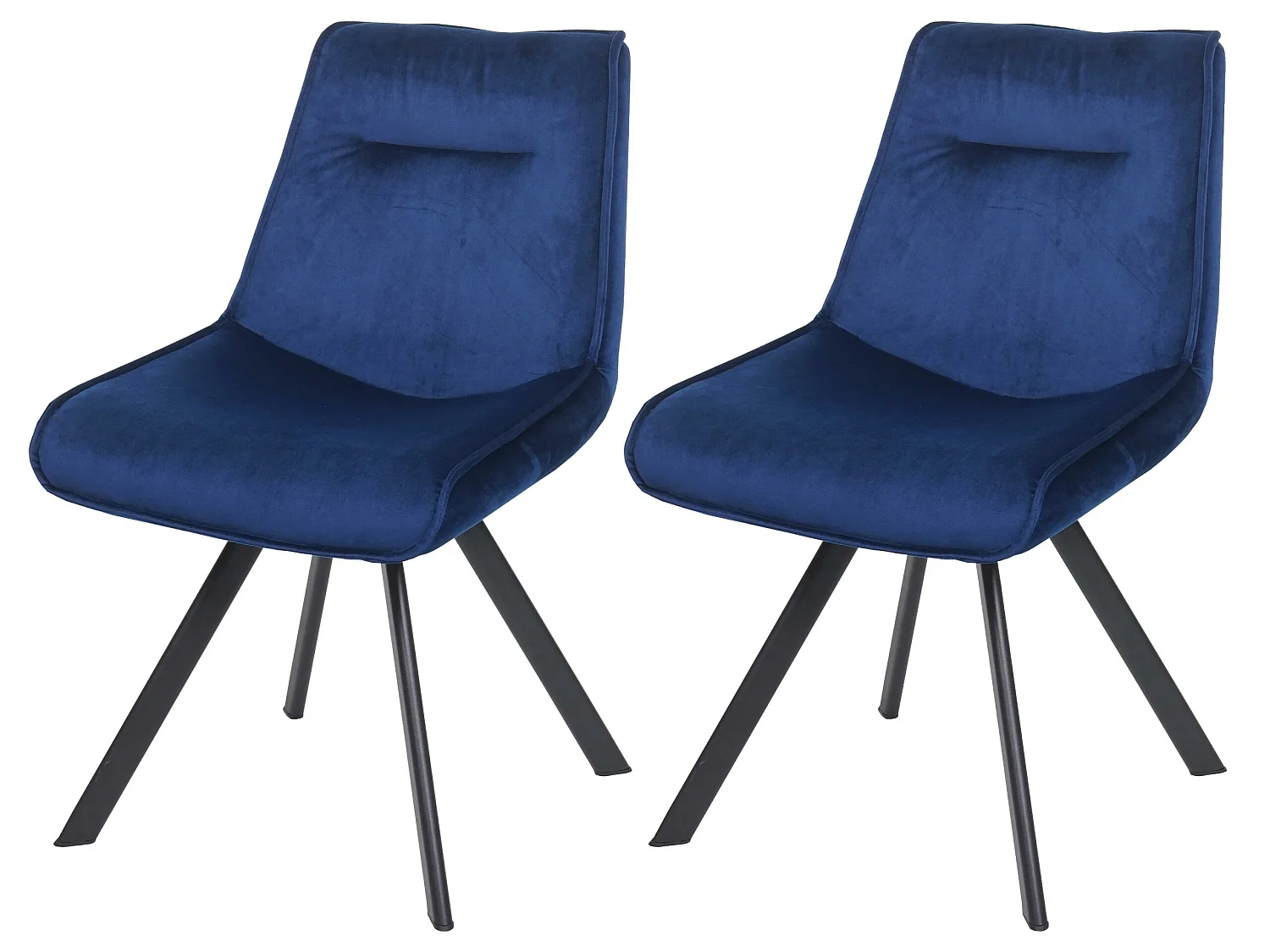 MCW-K24 eetkamerstoel (set van 2),  blauw