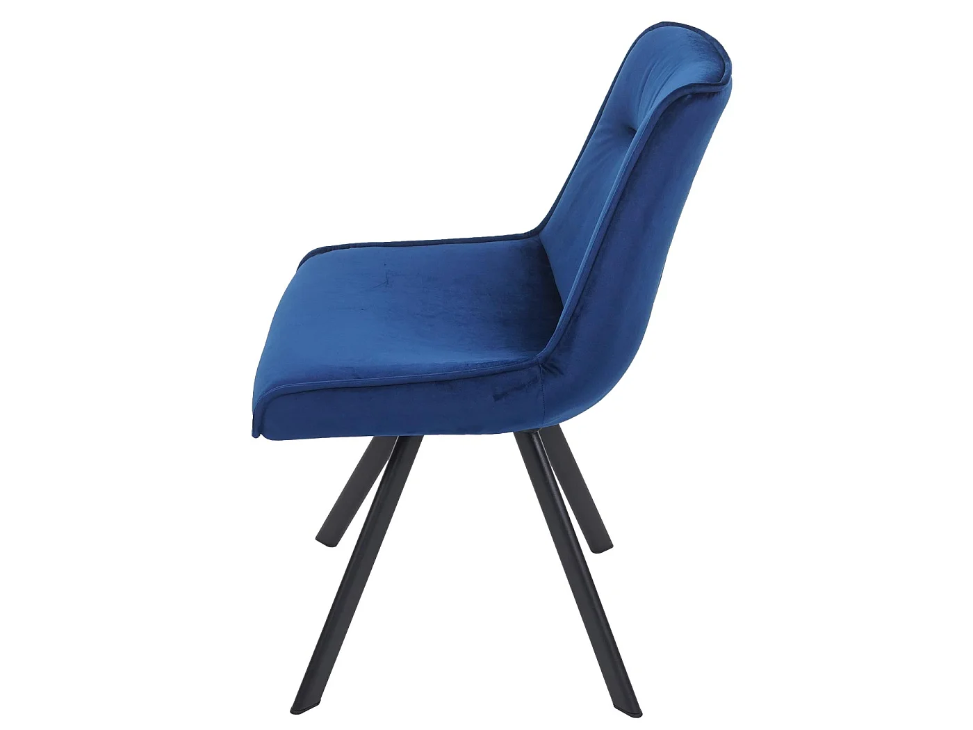 Krzesło do jadalni MCW-K24 (zestaw 2 sztuk),  niebieski