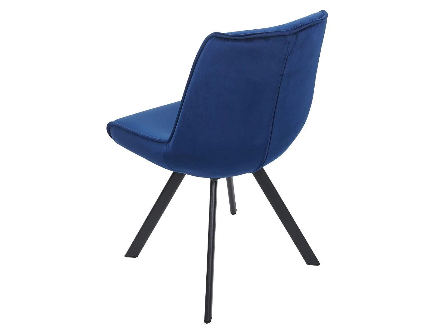 Krzesło do jadalni MCW-K24 (zestaw 2 sztuk),  niebieski