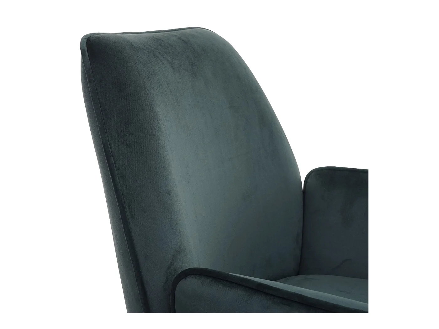 Esszimmerstuhl MCW-G67, Grün, Beine schwarz