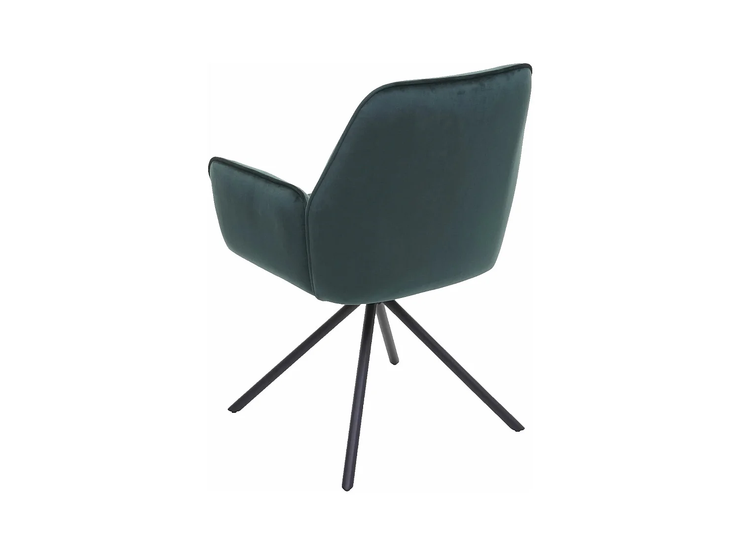 Chaise de salle à manger MCW-G67,  velours, vert