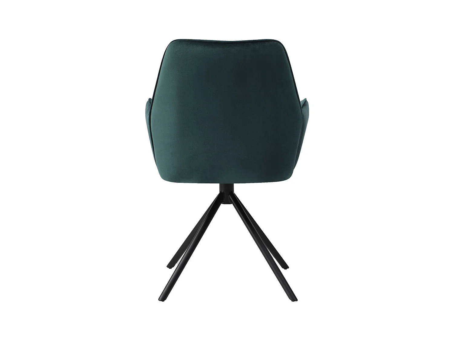 Chaise de salle à manger MCW-G67,  velours, vert