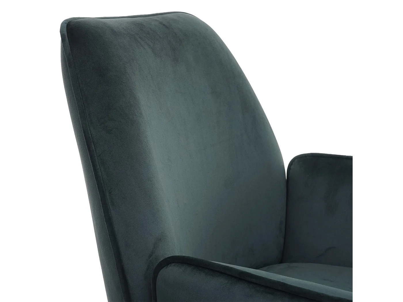 Chaise de salle à manger MCW-G67,  velours, vert