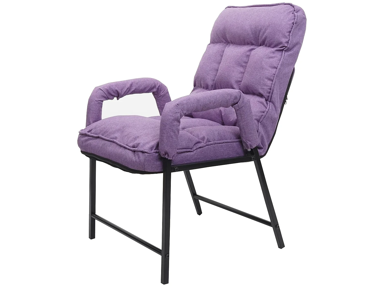 Chaise de salle à manger MCW-K40,  tissu/textile lilas