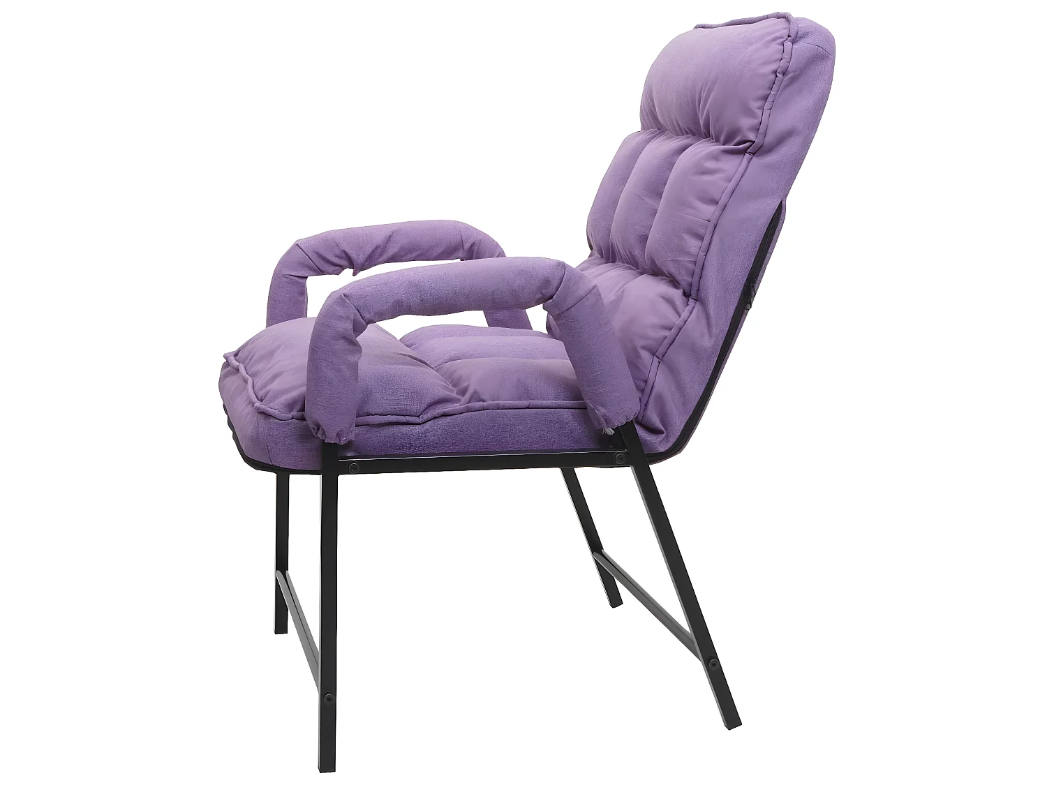 Chaise de salle à manger MCW-K40,  tissu/textile lilas