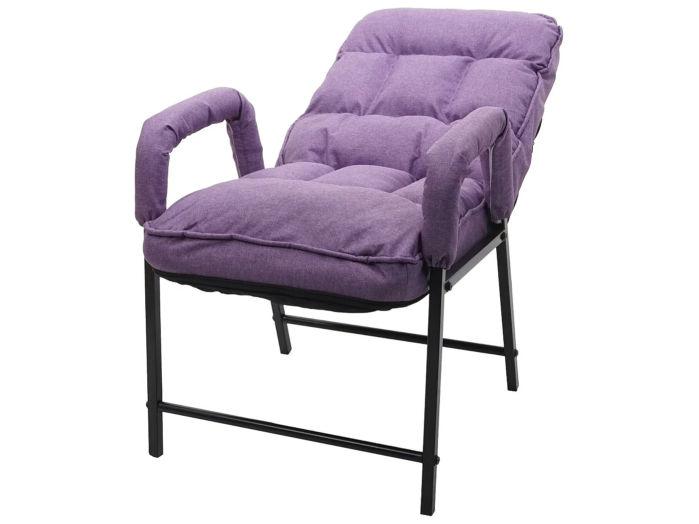 Chaise de salle à manger MCW-K40,  tissu/textile lilas