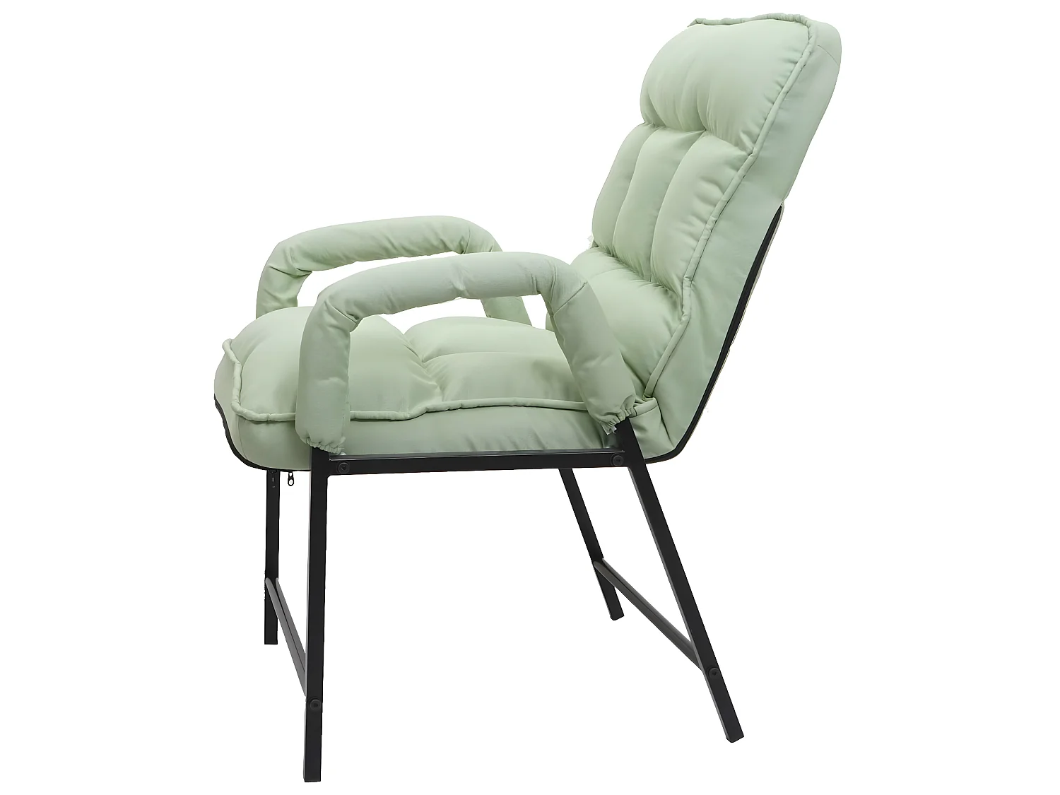 Chaise de salle à manger MCW-K40,  tissu/textile vert-menthe