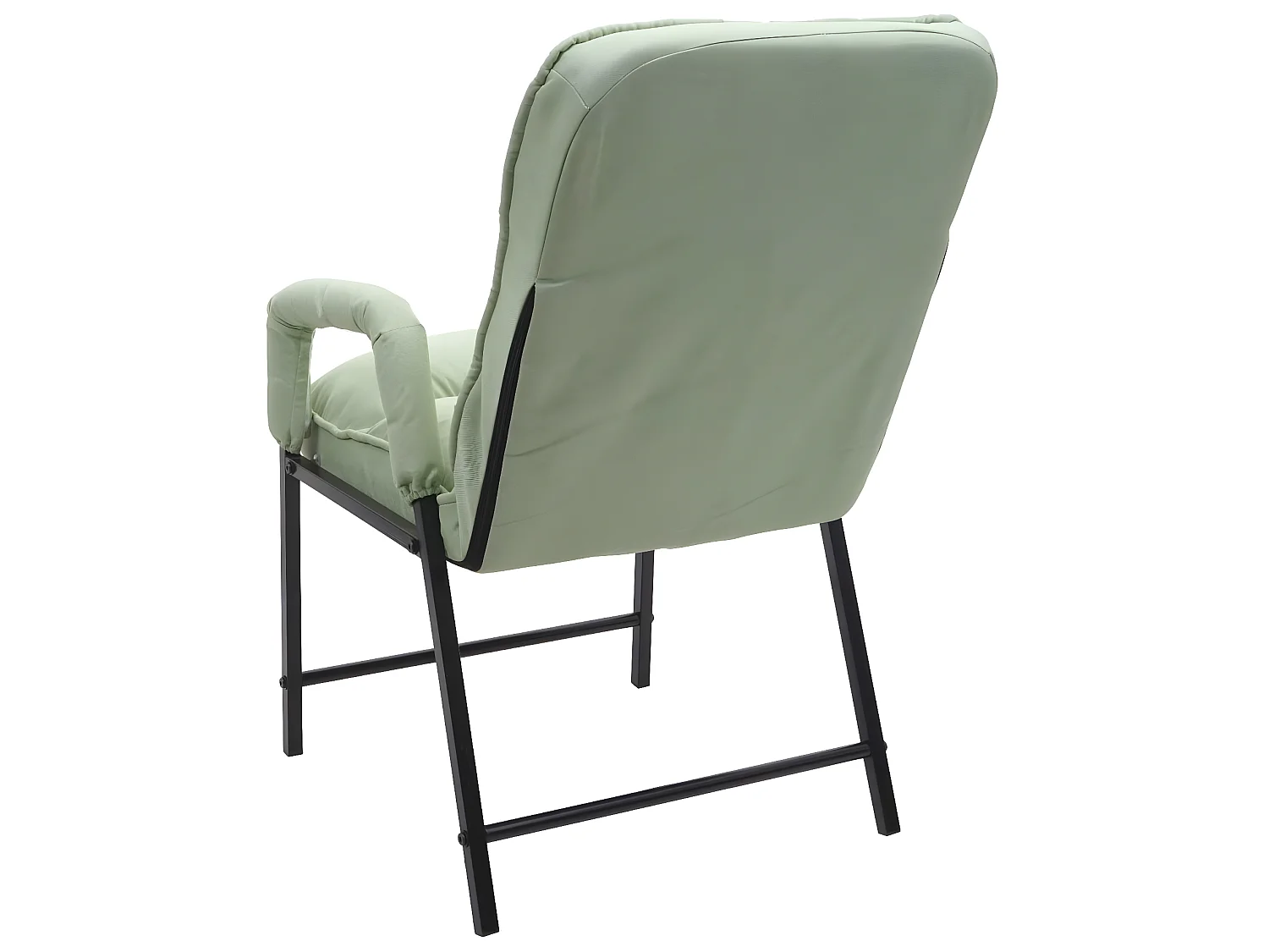 Chaise de salle à manger MCW-K40,  tissu/textile vert-menthe