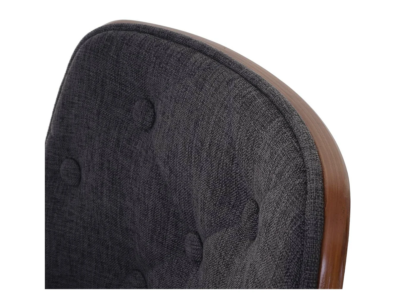 Eetkamerstoel MCW-A75,  stof/textiel grijs