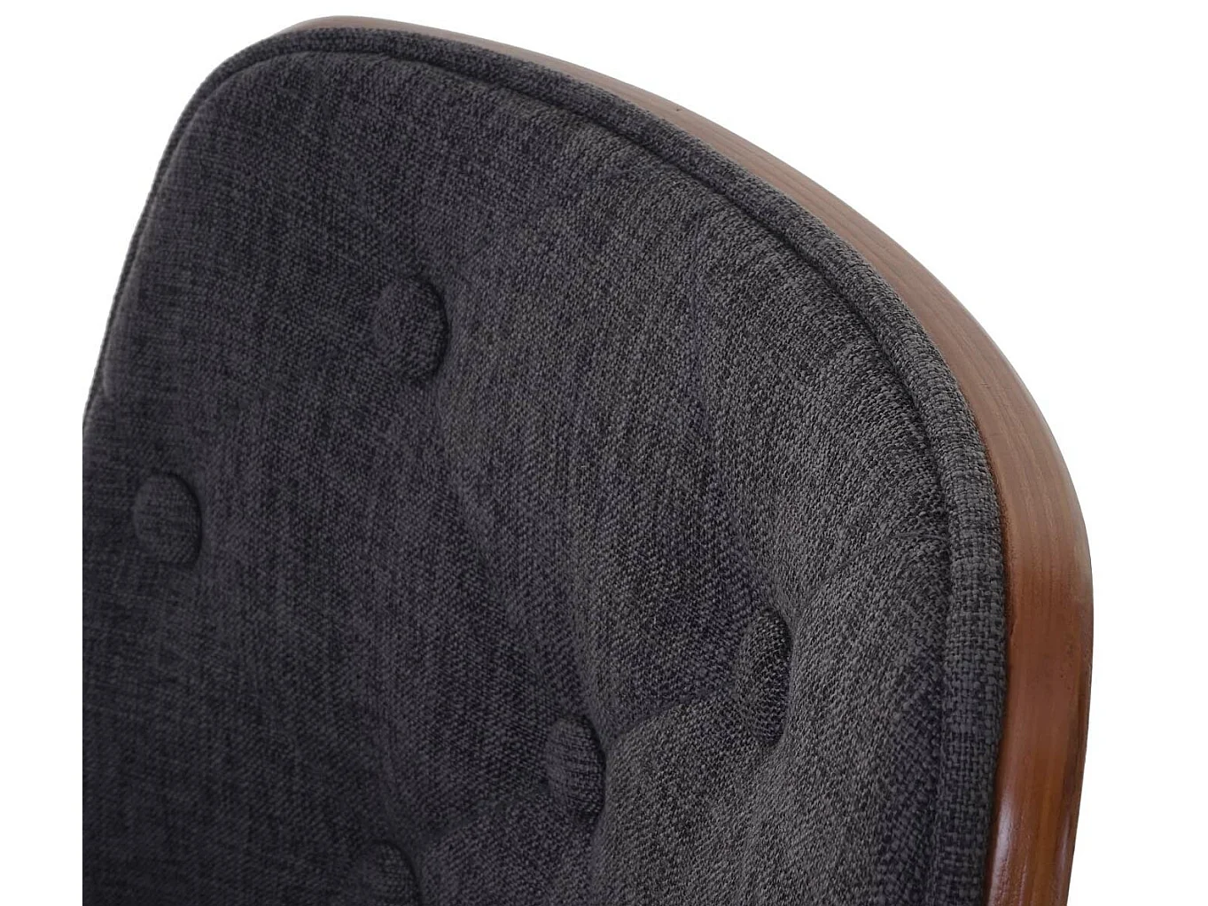 Eetkamerstoel MCW-A75,  stof/textiel grijs