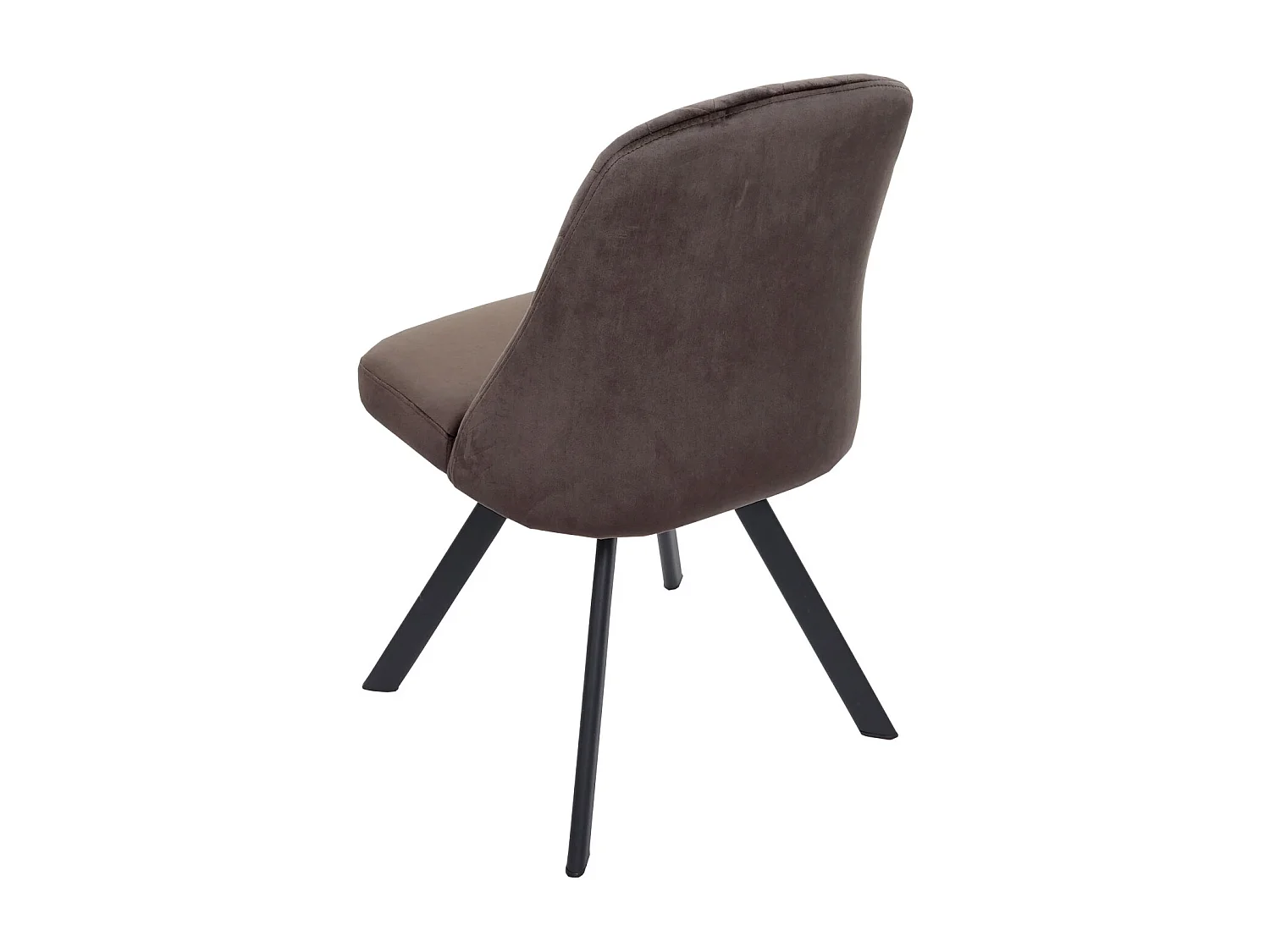 Krzesło do jadalni MCW-K25 (zestaw 2 sztuk),  ciemny brąz