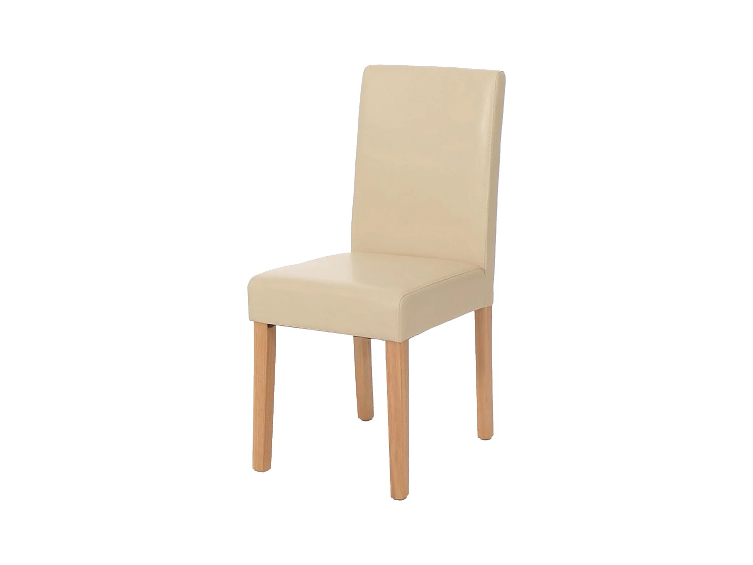 Chaise de salle à manger Littau,  crème, pieds clairs