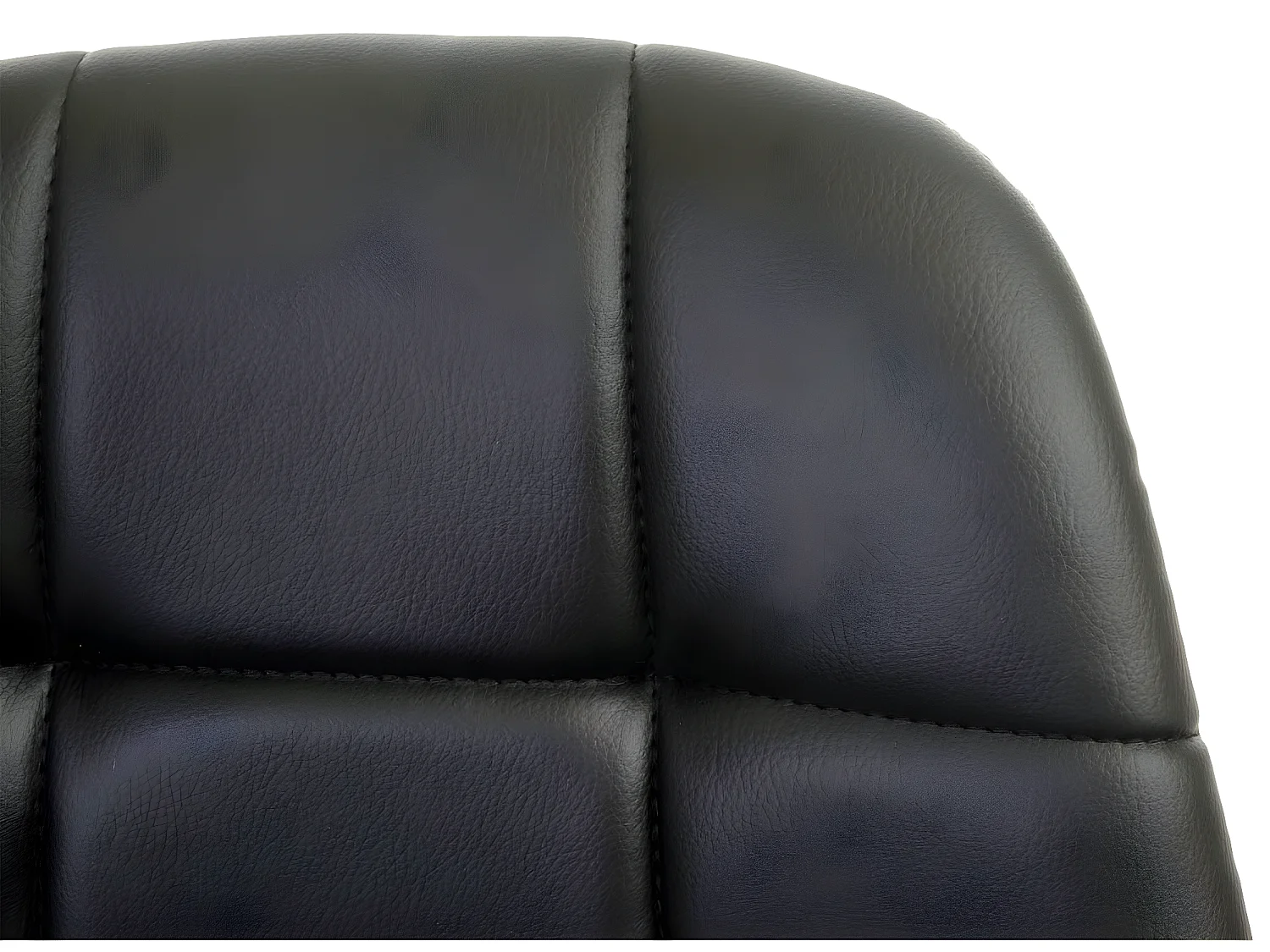 Krzesło do jadalni MCW-A60 II,  sztuczna skóra, czarny