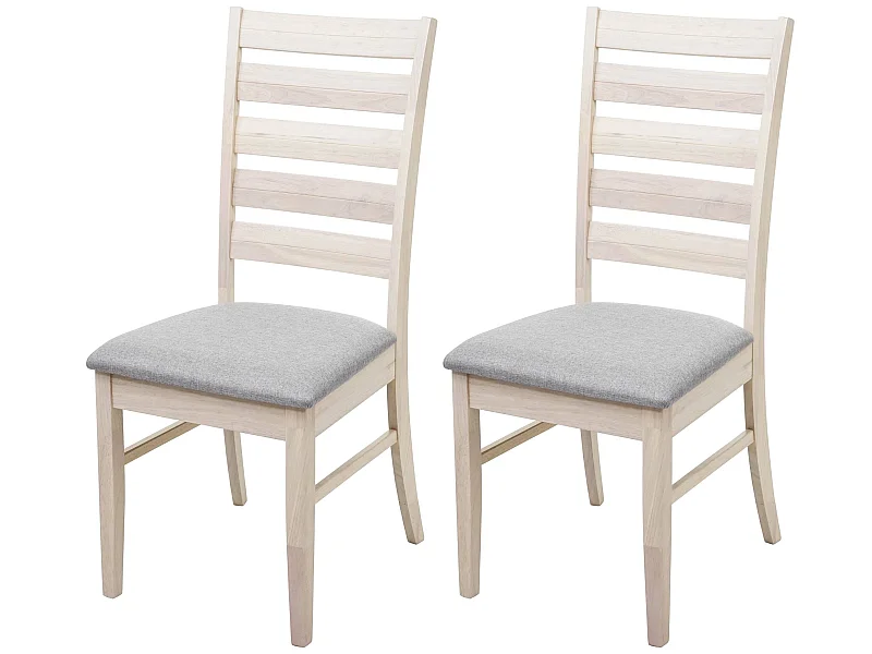 Cadeira de jantar MCW-G47 (conjunto de 2),  estrutura leve, cinzento