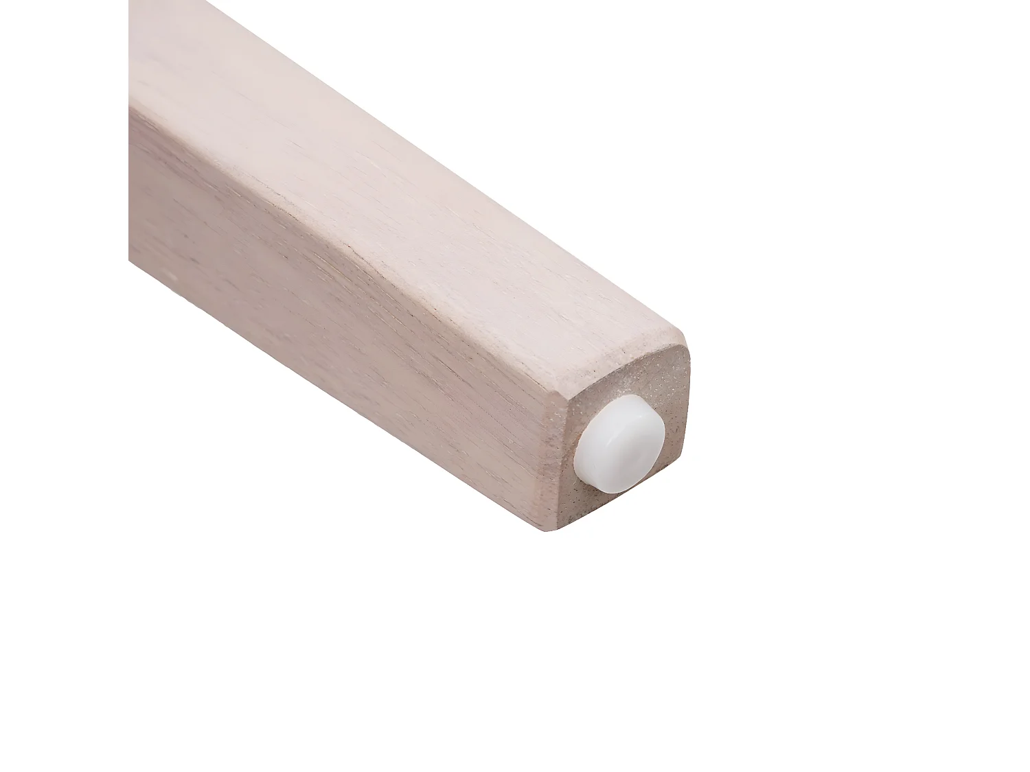 Set 6x sedie cucina MCW-G47 legno massello struttura chiara cuscino grigio