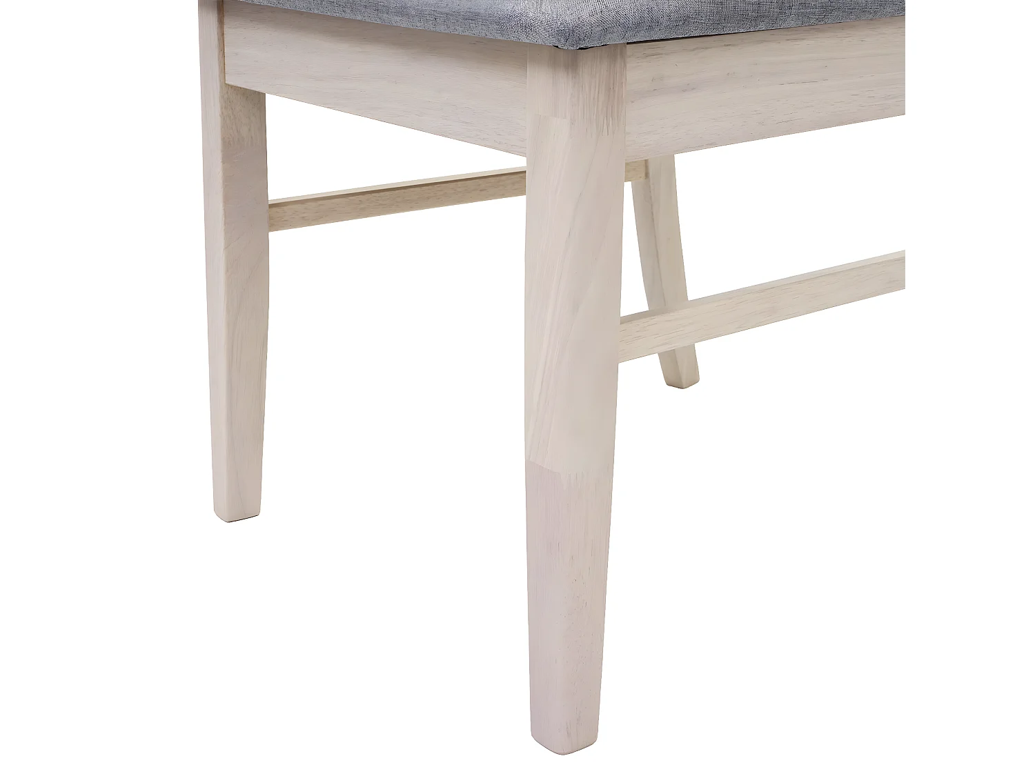 Chaise de salle à manger MCW-G47 (lot de 6),  châssis clair, gris