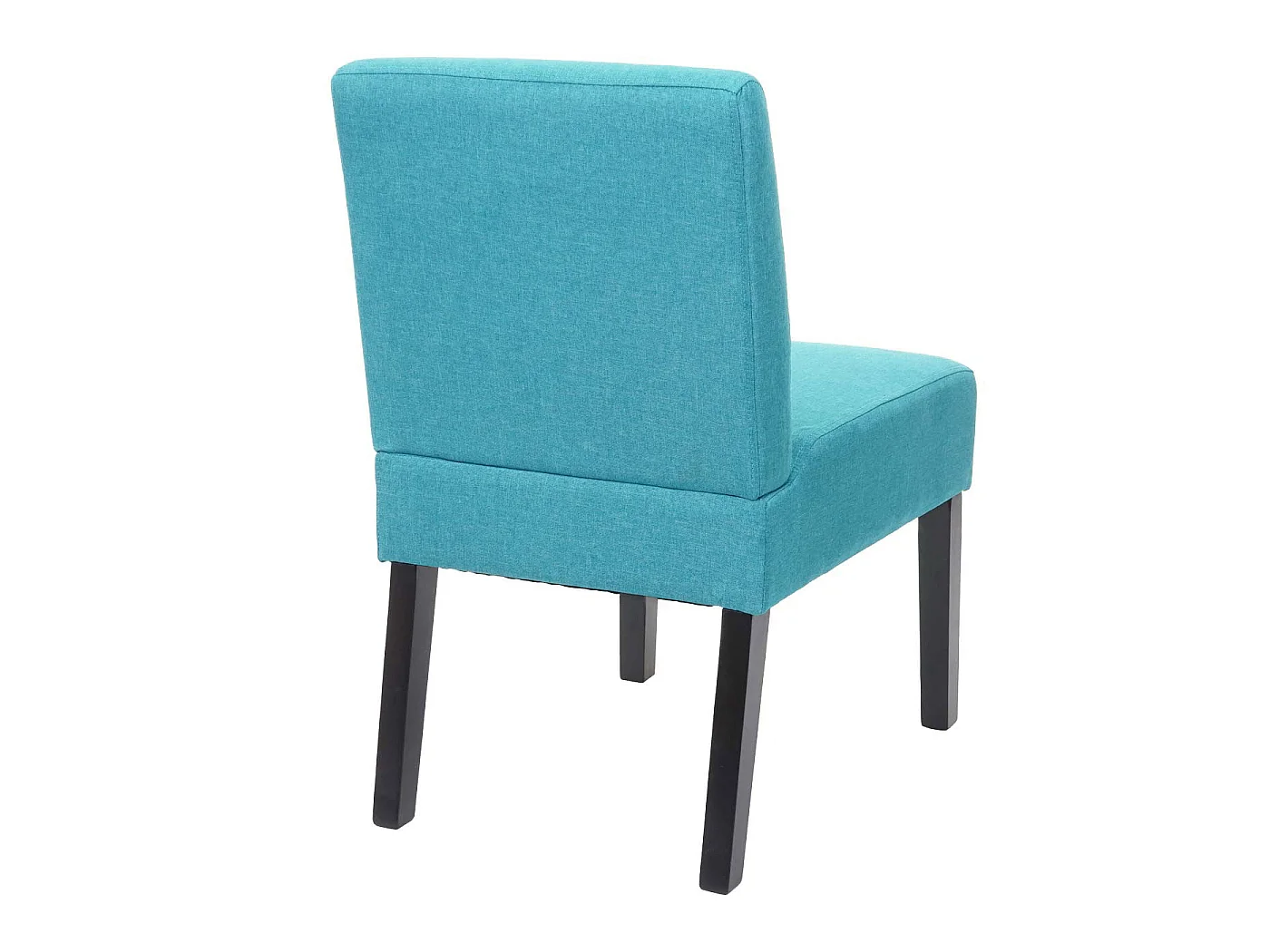 Eetkamerstoel MCW-F61 (set van 2),  petrolblauw