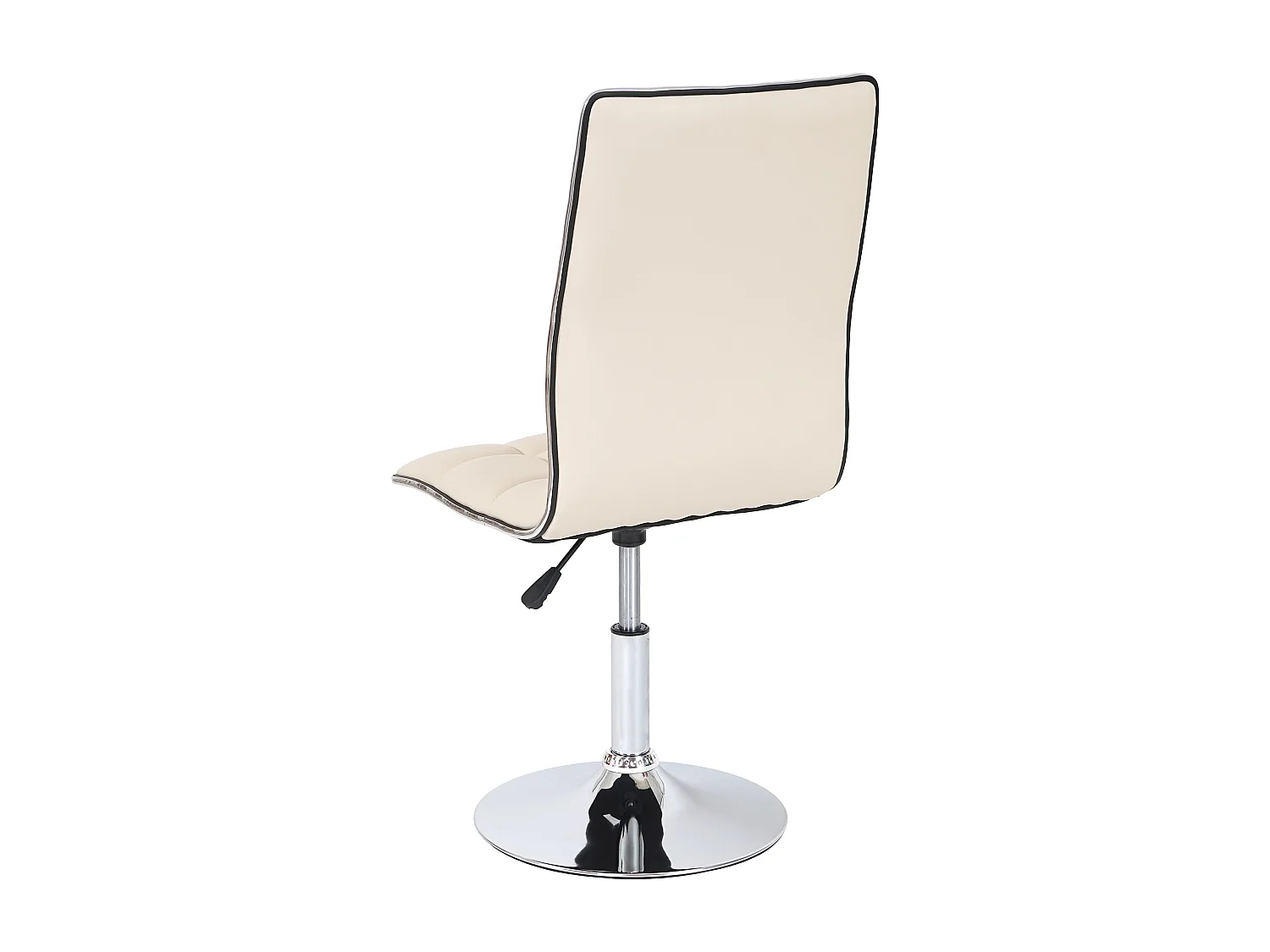 Set 6x sedie soggiorno eleganti MCW-C41 design moderno ecopelle sala pranzo avorio