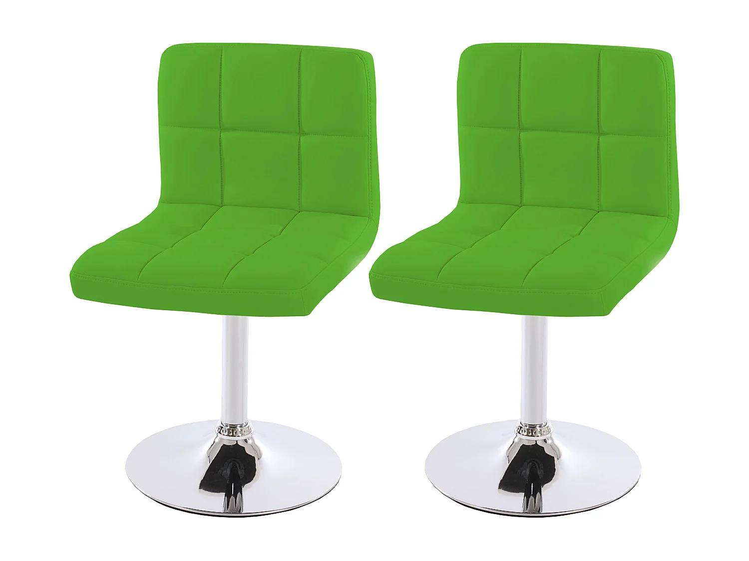 Cadeira de jantar Cadiz (conjunto de 2),  verde