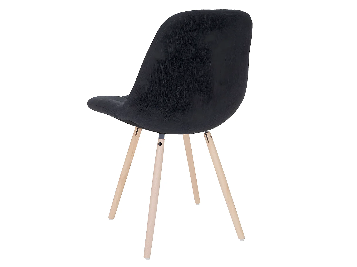 Esszimmerstuhl MCW-A60 II, Stoff/Textil dunkelgrau