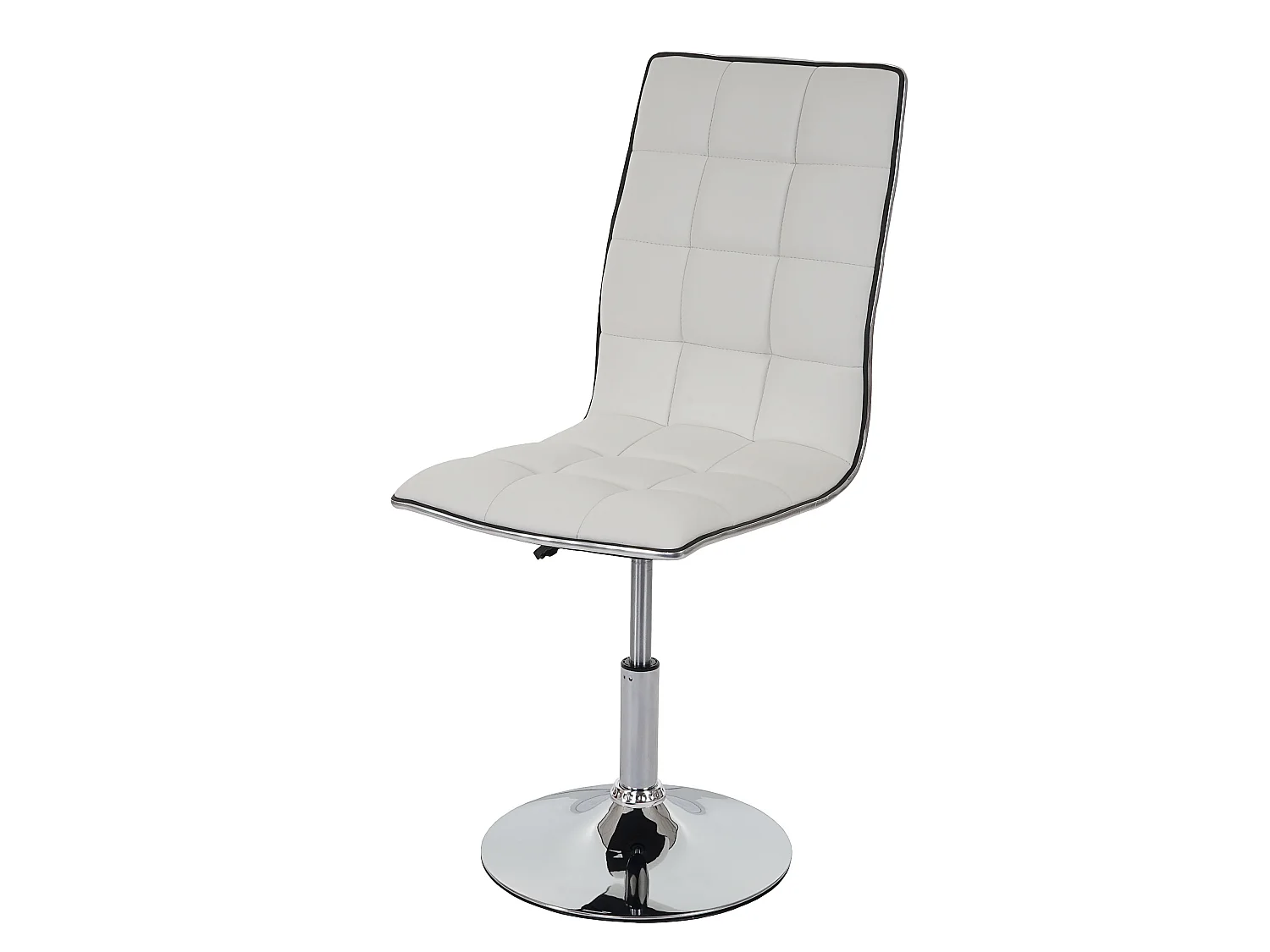 MCW-C41 swivel dining chair,  white