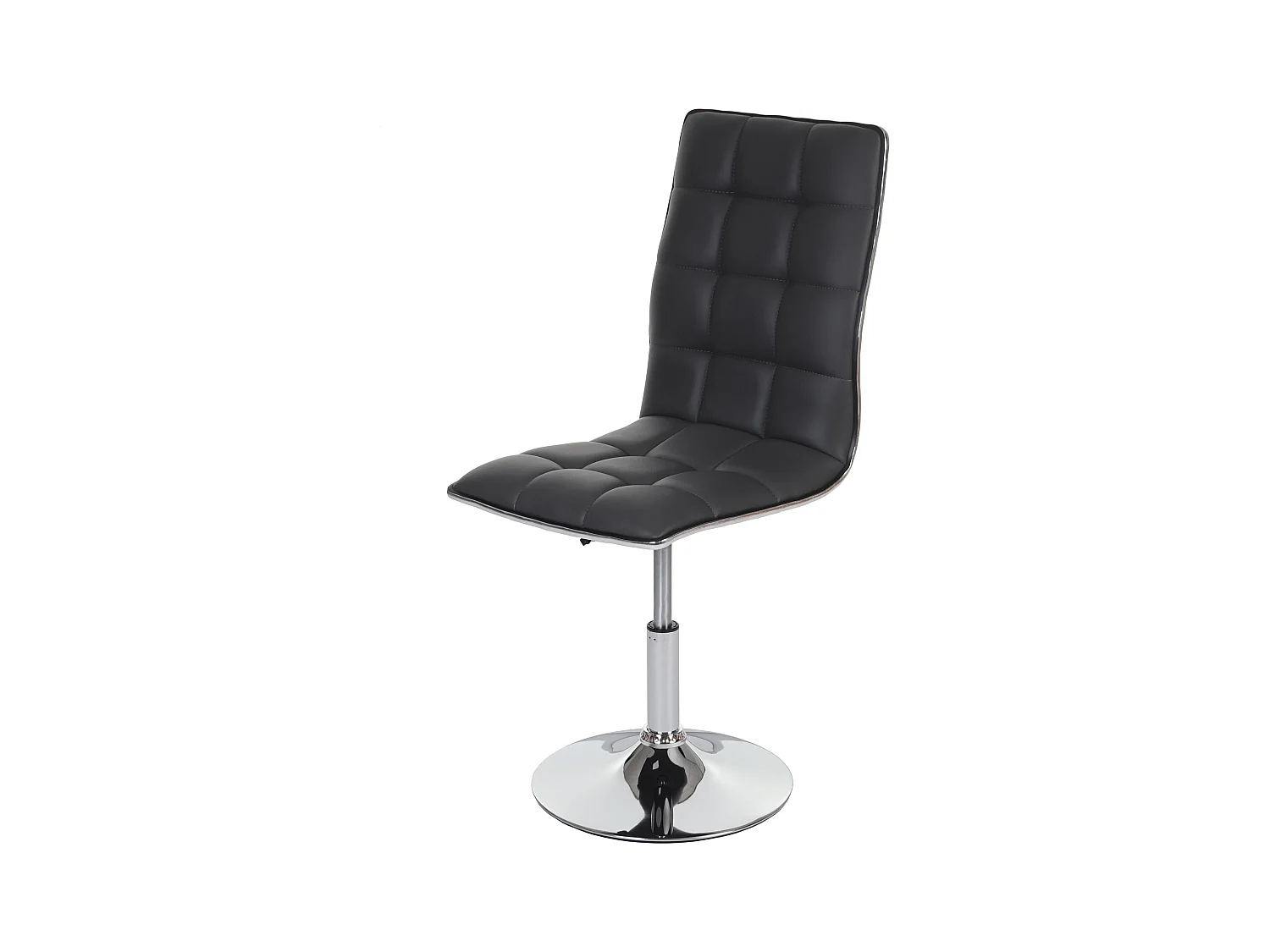 Chaise de salle à manger MCW-C41 pivotante,  gris