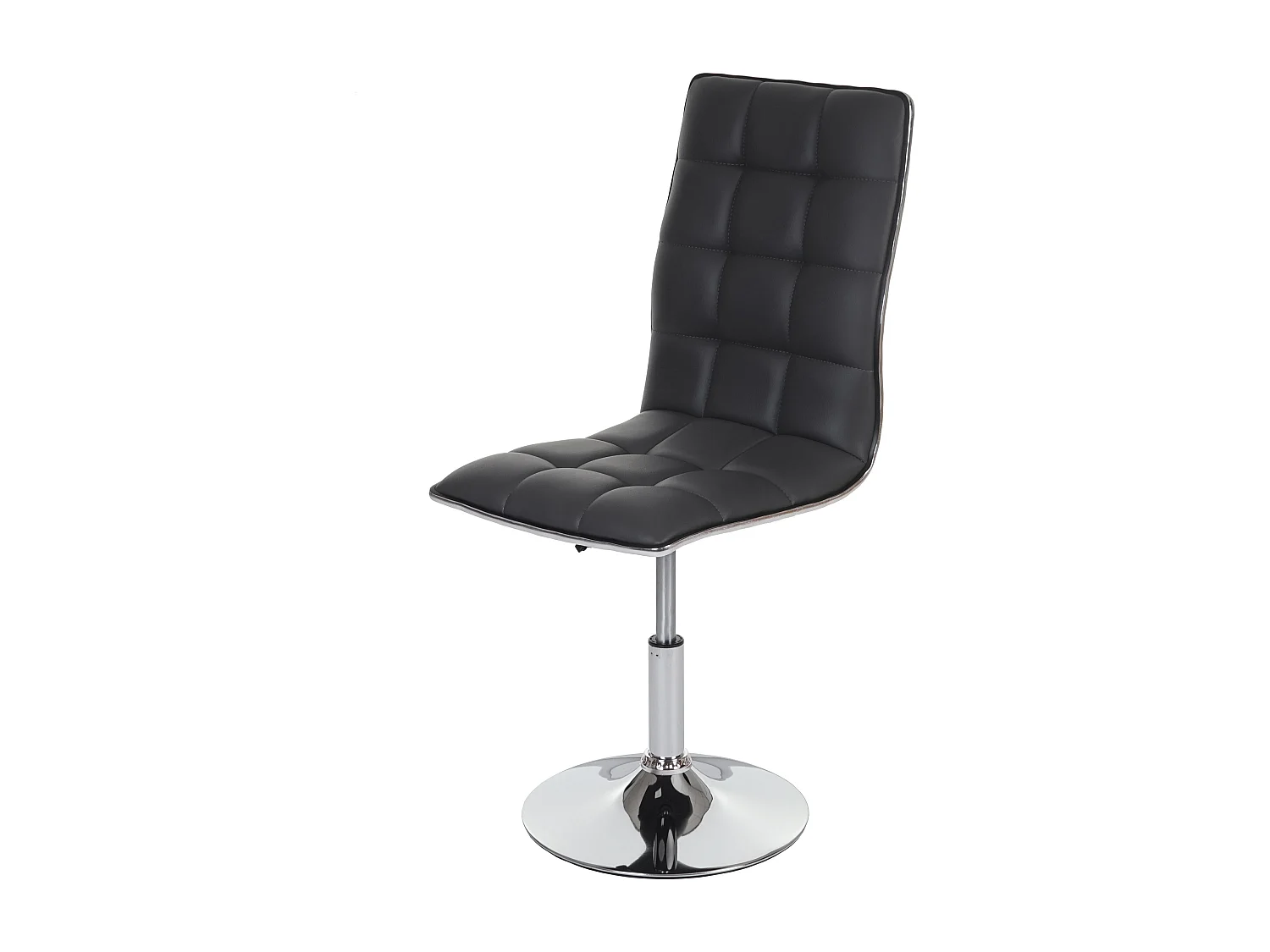 Chaise de salle à manger MCW-C41 pivotante,  gris