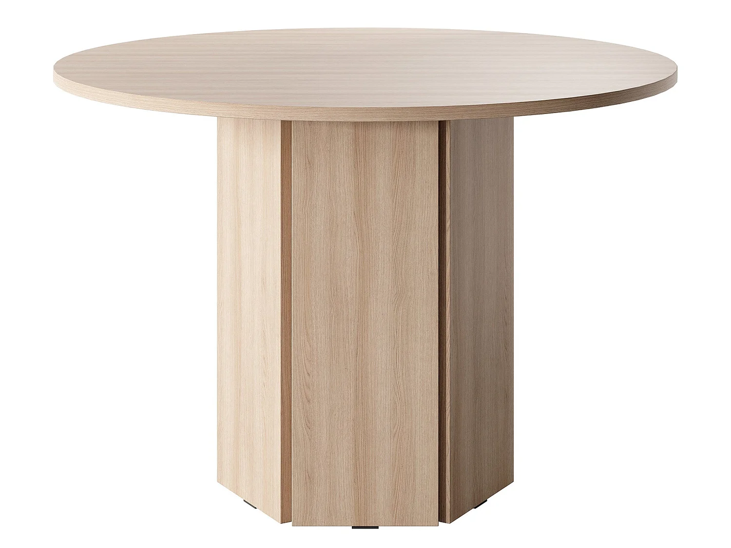 Table ronde - 110 cm - Chêne de Lindberg - HEXA