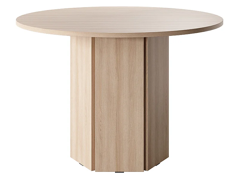 Table ronde - 110 cm - Chêne de Lindberg - HEXA