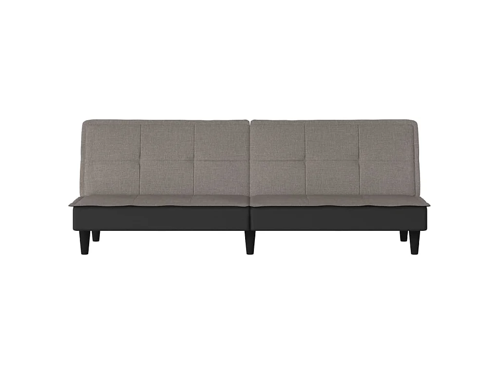 Slaapbank stof taupe