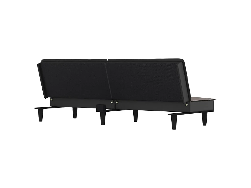 Slaapbank stof taupe