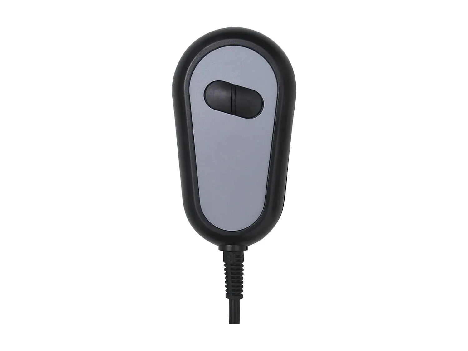 Massagesessel Elektrisch Schwarz Stoff