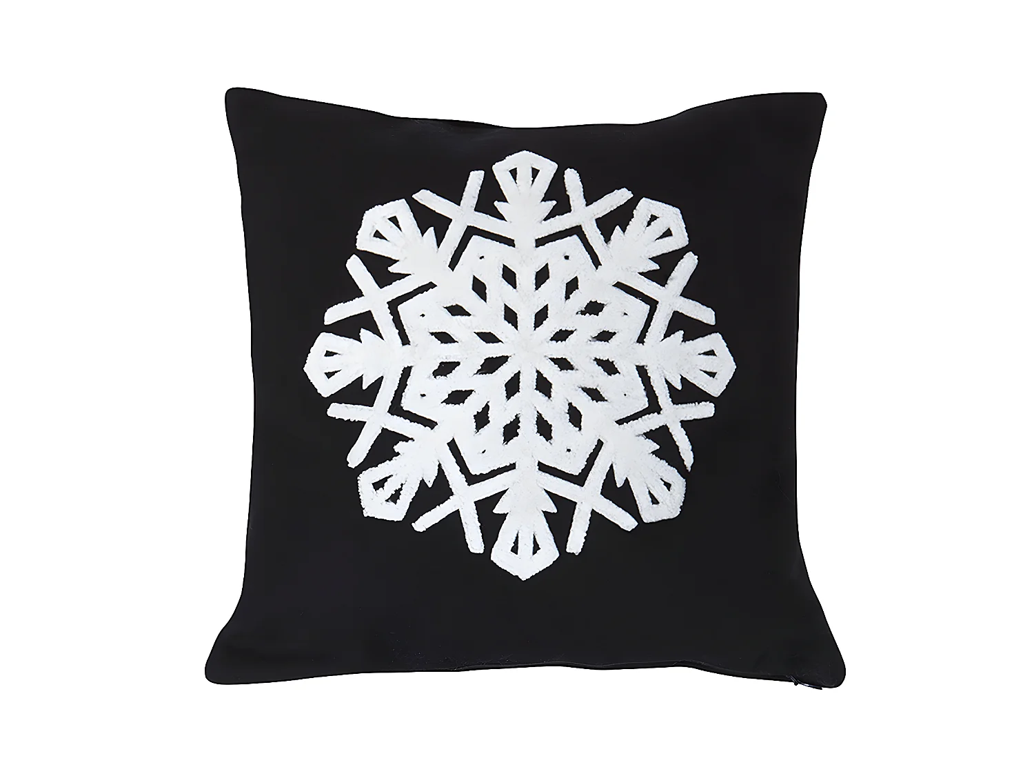 Housse de Coussin de Noël Flocon