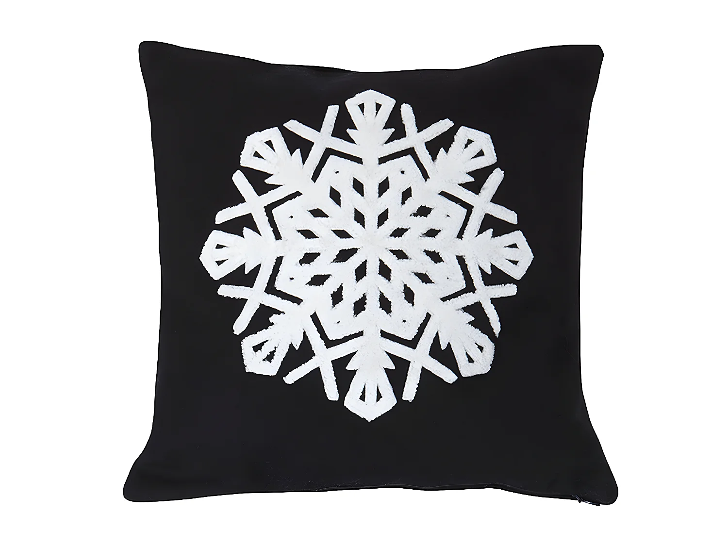 Housse de Coussin de Noël Flocon