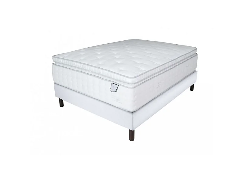 Ensemble Alitea Hotel GRAND MAJESTIC + Sommier Tradition Graphic 13cm + Pieds 180x200 Ressorts