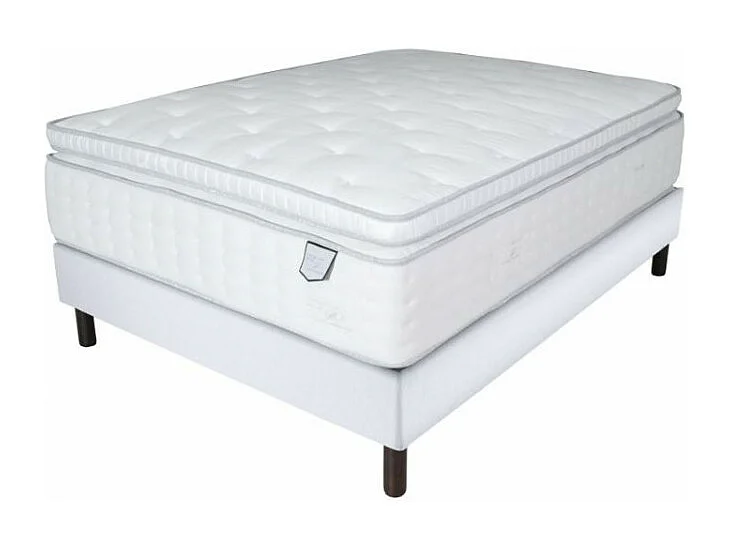 Ensemble Alitea Hotel GRAND MAJESTIC + Sommier Tradition Graphic 13cm + Pieds 140x190 Ressorts