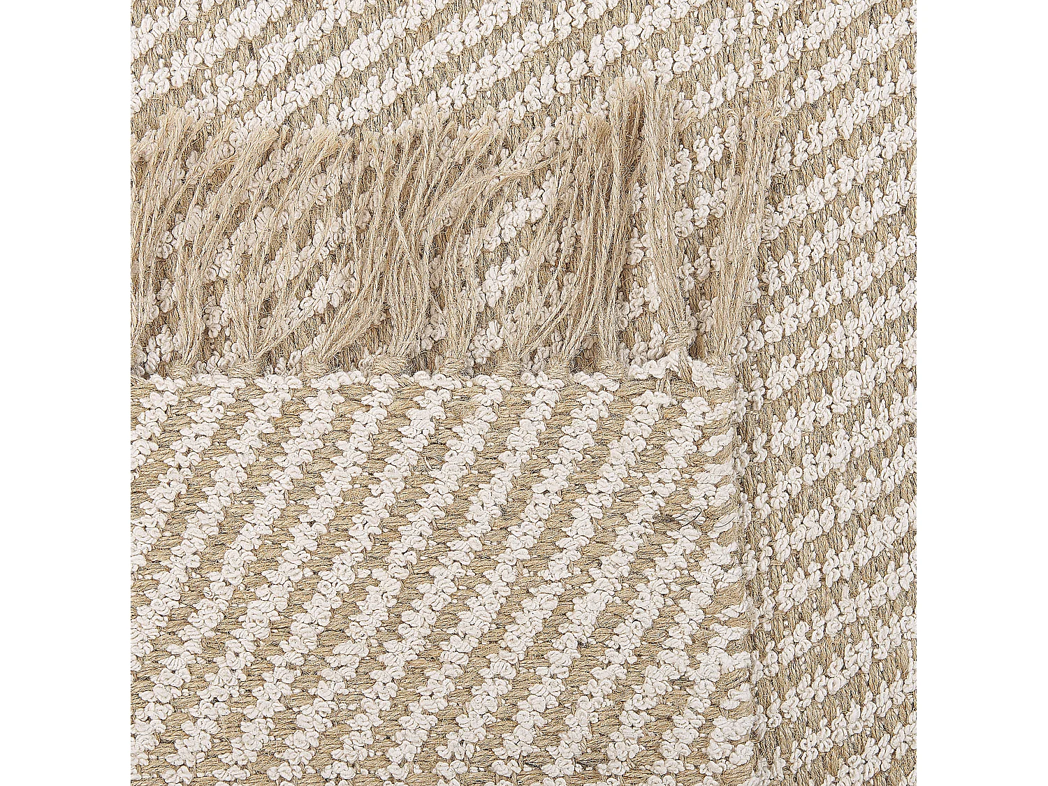 Vloerkleed ALADAG 80 x 150 cm Jute Beige