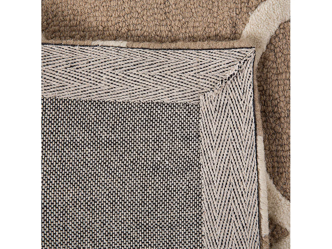 Tapis ERBAA Beige 80 x 150 cm Laine