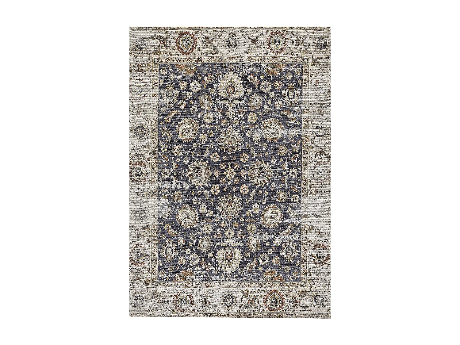 Vloerkleed polyester meerkleurig 150 x 230 cm PELITLI