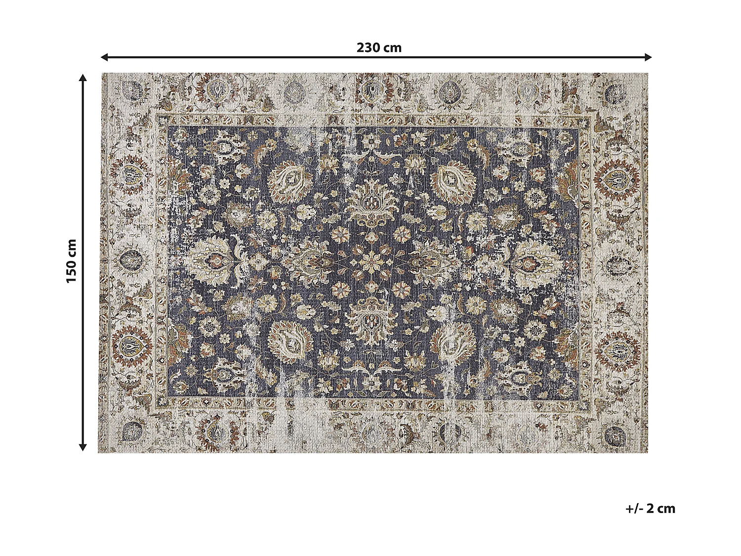 Tapis PELITLI Multicolore 150 x 230 cm