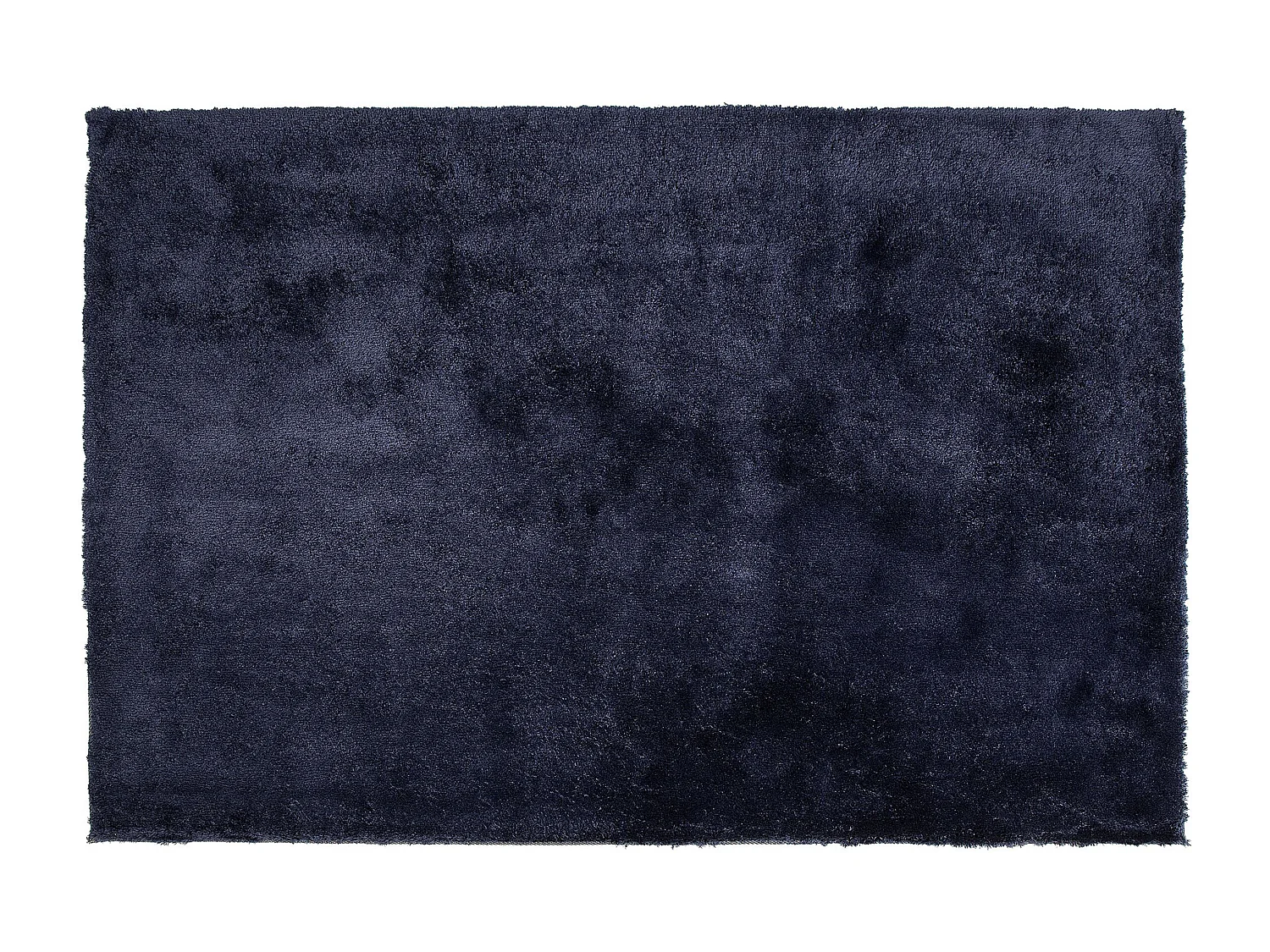 Tapis à poils longs EVREN Bleu foncé 140 x 200 cm