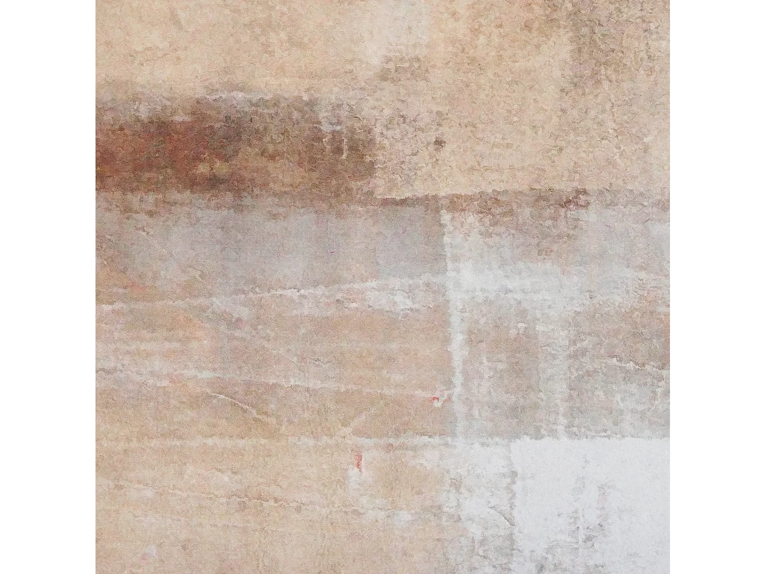 Vloerkleed polyester bruin 80 x 150 cm TRABZON