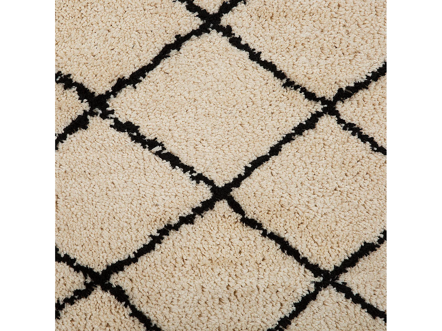 Tapis à poils longs MIDYAT II Beige 200 x 300 cm