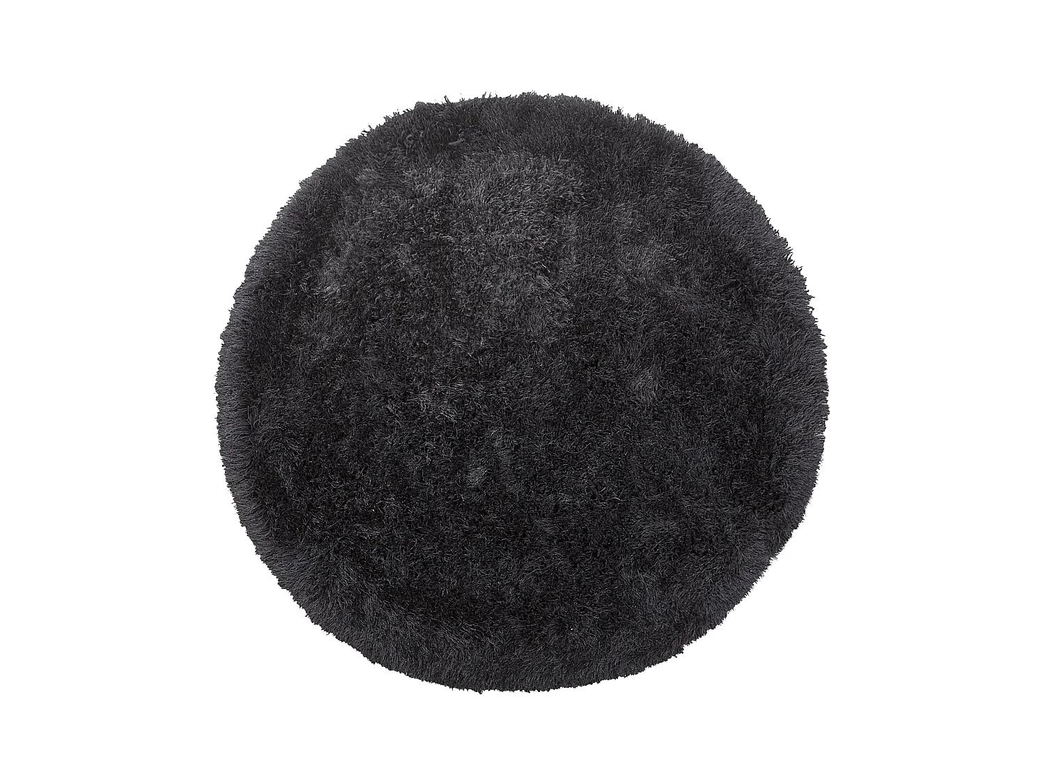 Tapis à poils longs CIDE Noir ø 140 cm