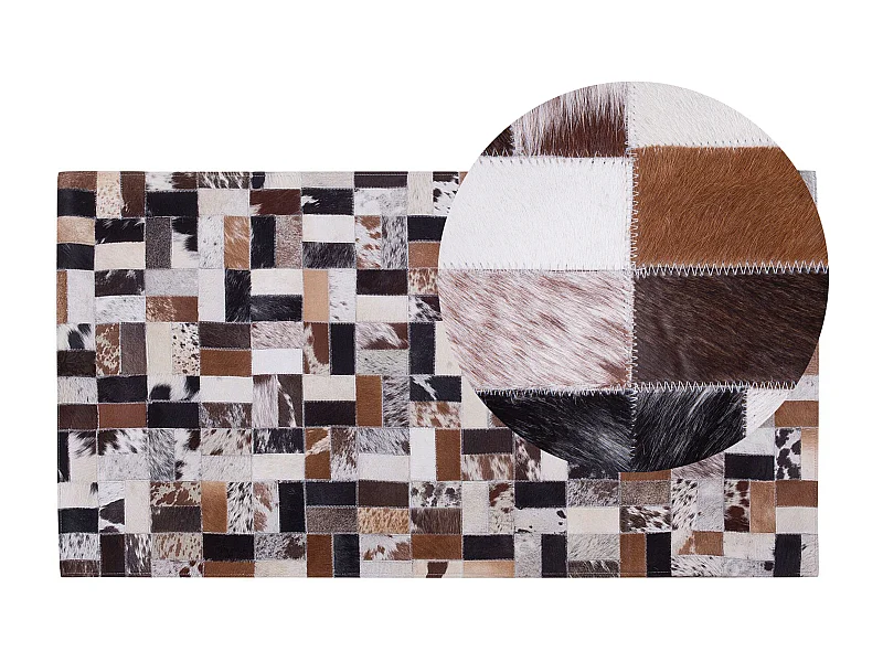 Tapete CESME 80 x 150 cm Pele Multicolor