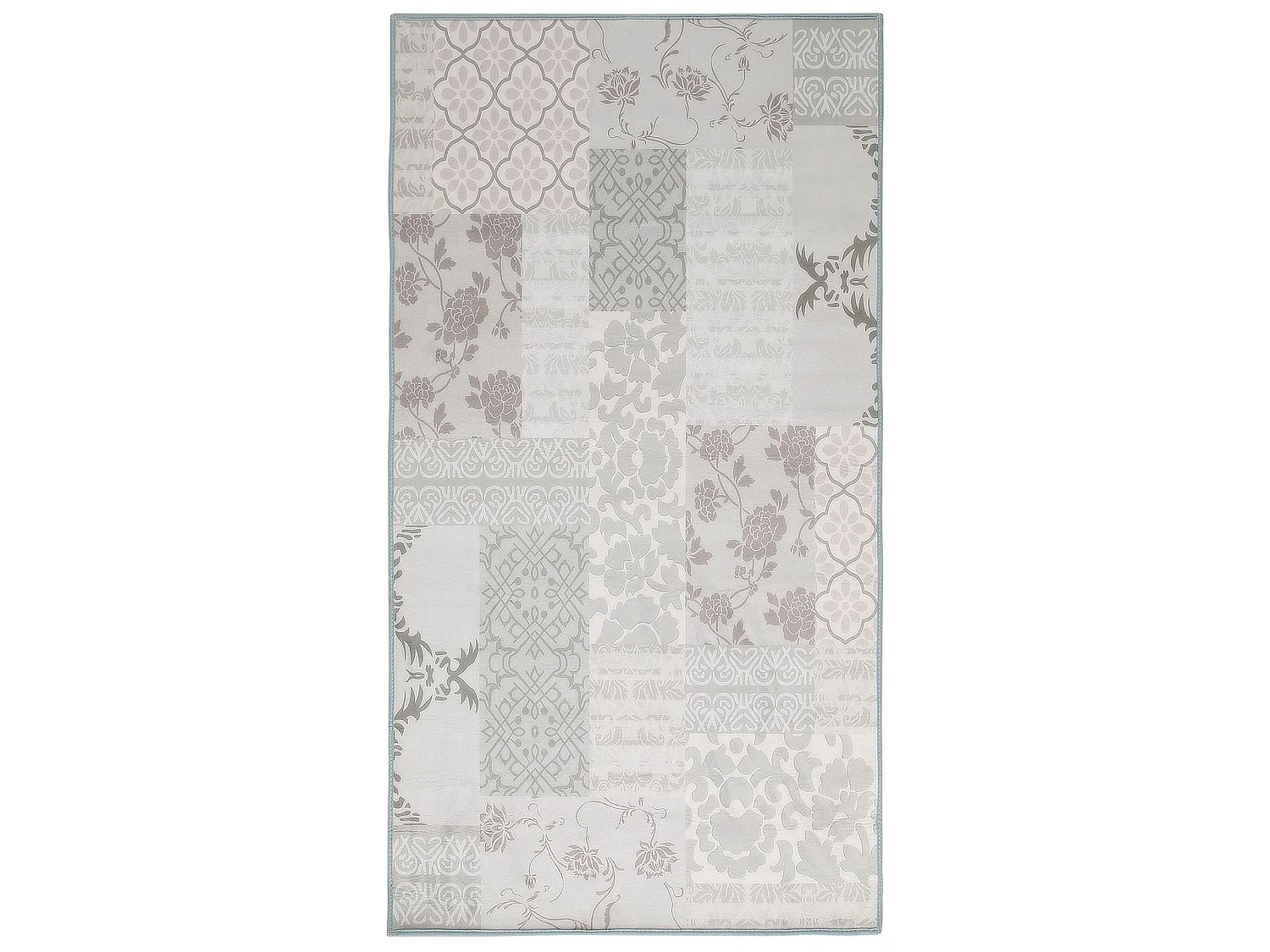 Tapis mosaïque 80 x 150 cm en tissu BALLICA II