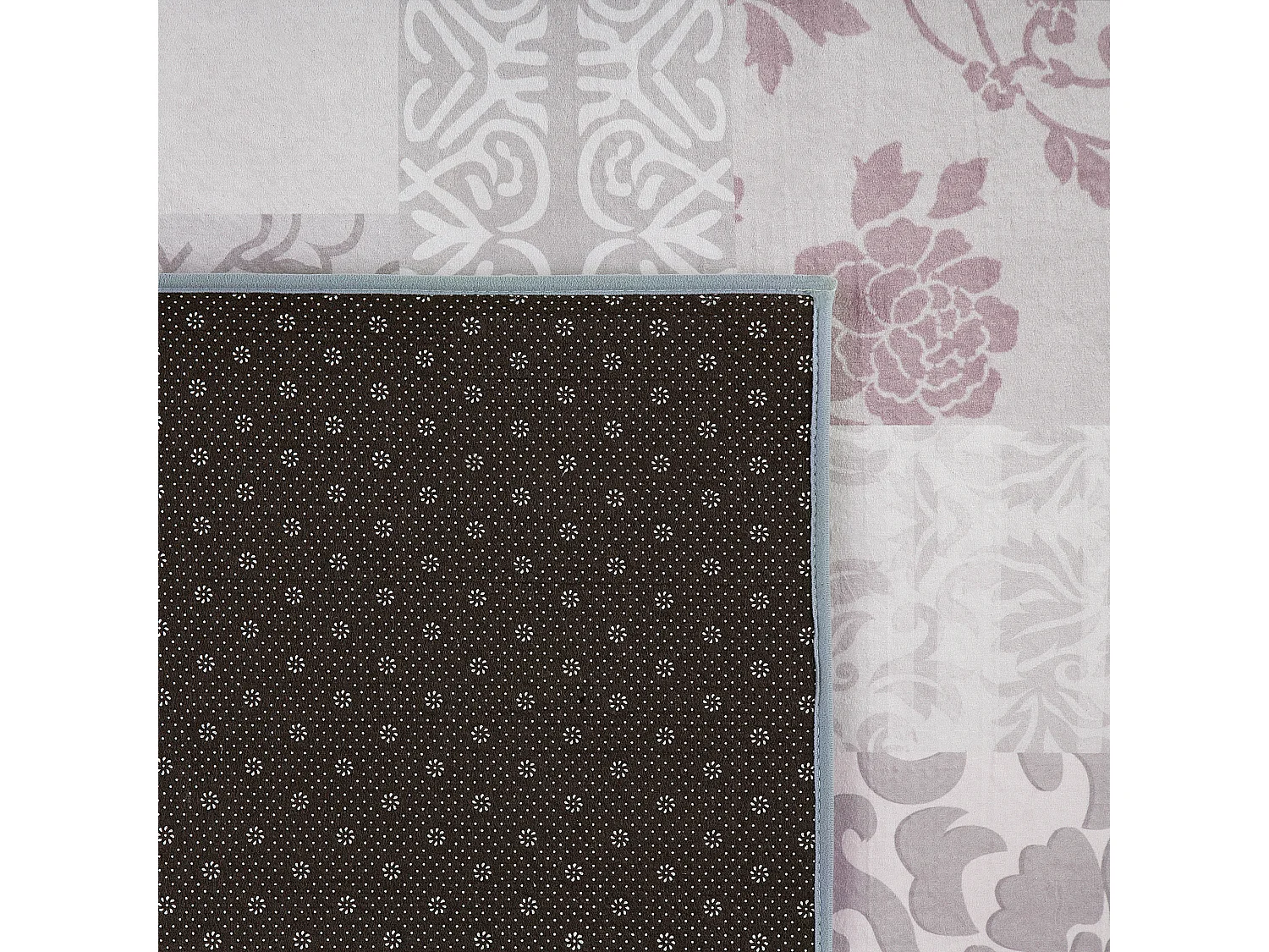 Tapis mosaïque 80 x 150 cm en tissu BALLICA II