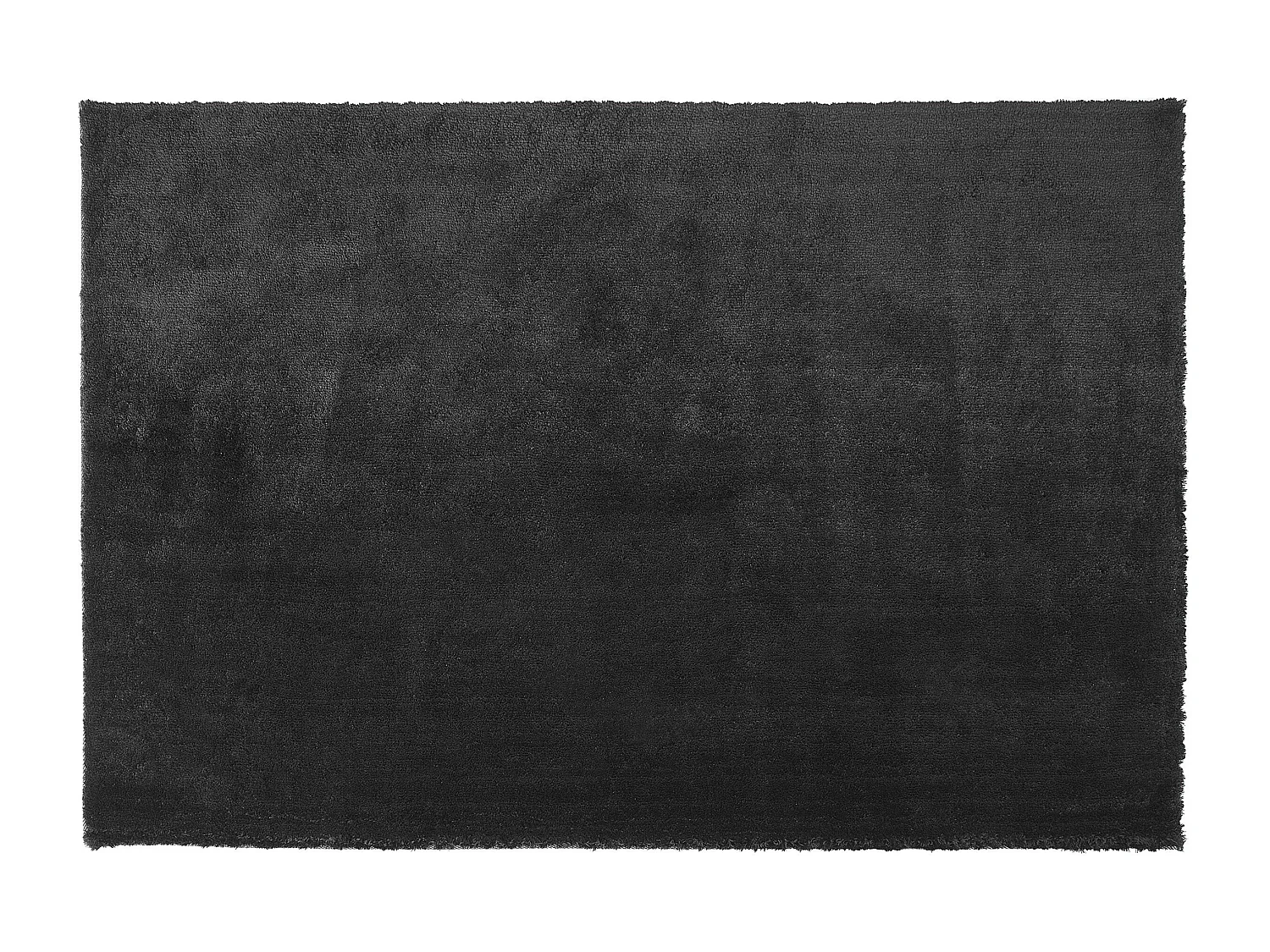 Tapis à poils longs EVREN Noir 140 x 200 cm