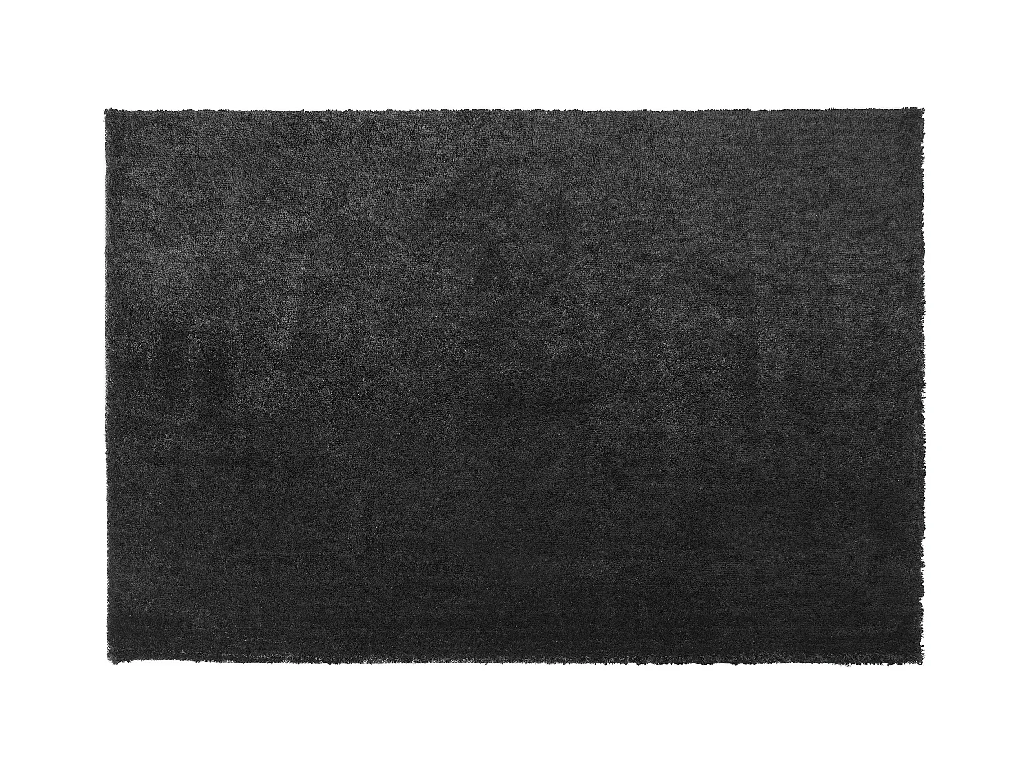 Tapis à poils longs EVREN Noir 140 x 200 cm