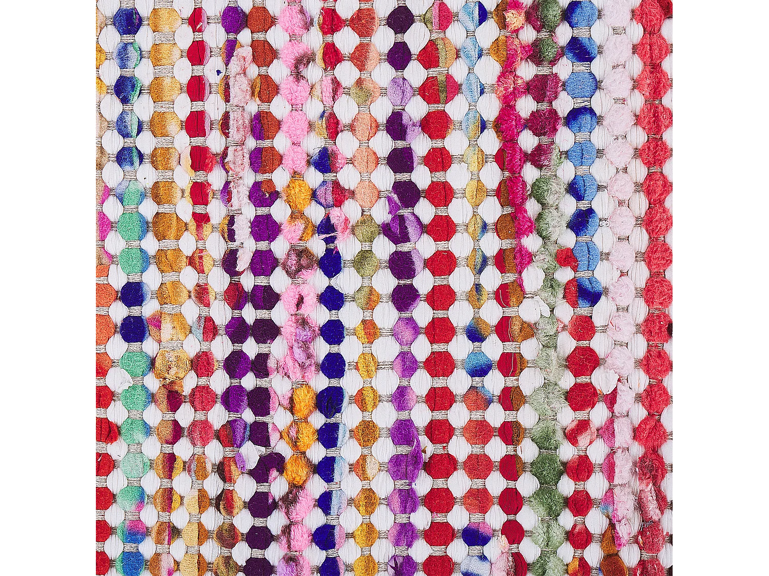 Rechteckiger Teppich bunt 160 x 230 cm moderner Stil Belen